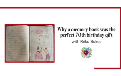 Why a memory book was the perfect 70th birthday gift