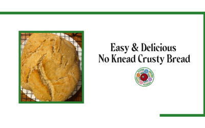 Easy & Delicious No Knead Crusty Bread