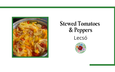 Stewed Peppers & Tomatoes – Lecsó